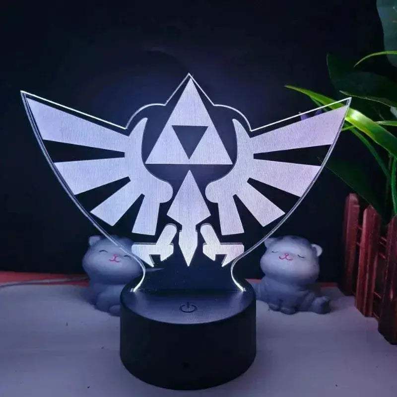 Legend of Zelda Night Lights Anime 3D Led Lamp Link Tears Of The Kingdom Lighting Bedroom Decoration - ToylandEU