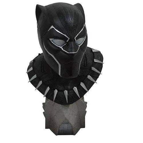 Black Panther Bust Half Scale Resin Intricately Detailed - ToylandEU