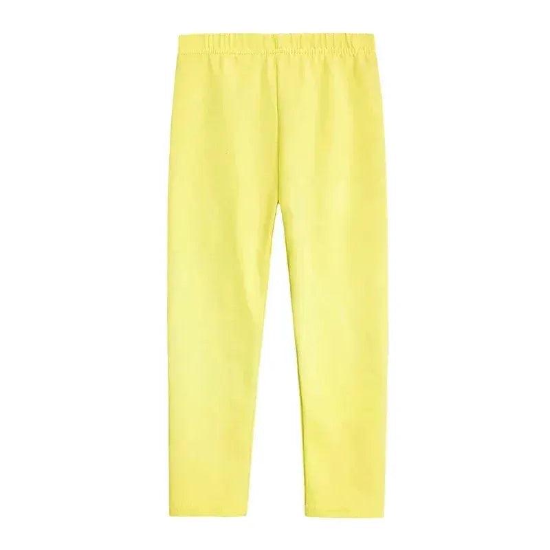  Cotton Soft Baby Girls Leggings Elastic Waist Comfort -  ToylandEU™