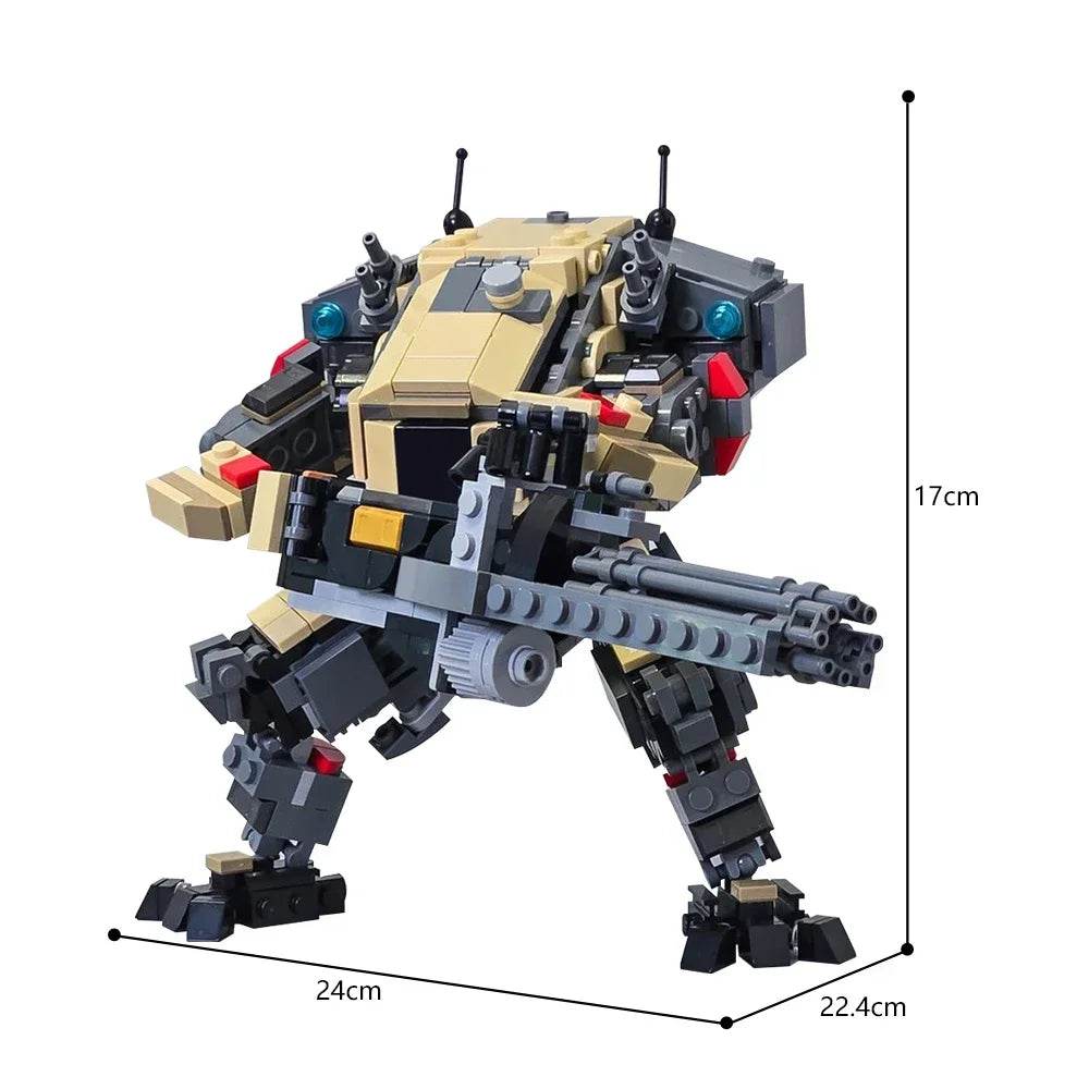 Legion Game Battle Robot Model Lon-class Scorched Earth Titan Mech Warrior Building Blocks MOC Toys for Kids - ToylandEU