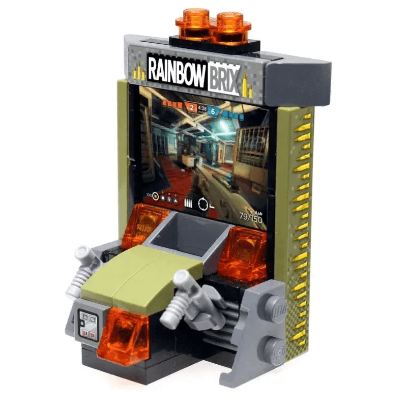  Lego Arcade Shooter Rainbow Brix Kit 41 Bricks Decals -  ToylandEU™