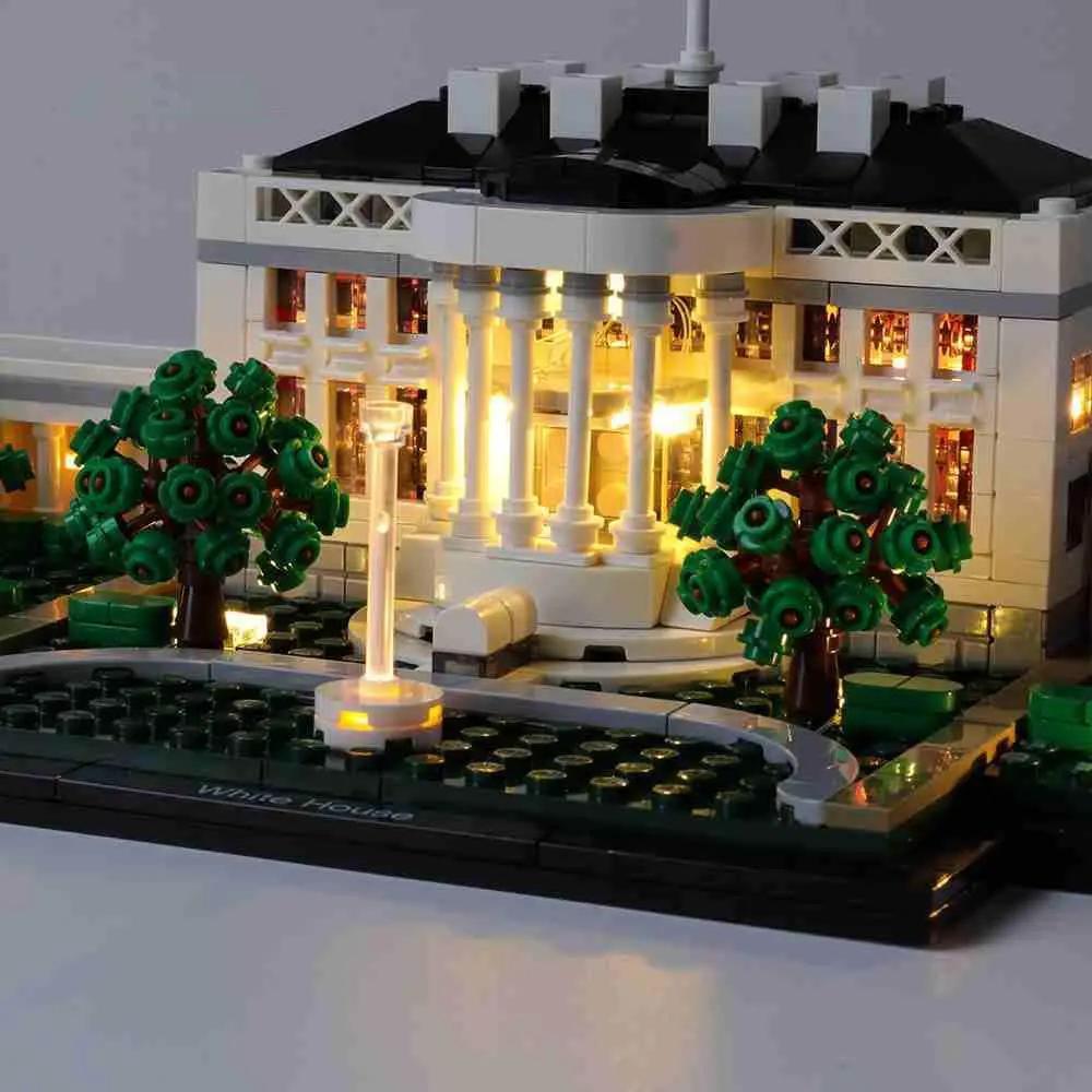  Lego Architecture The White House Premium LED Light Kit -  ToylandEU™