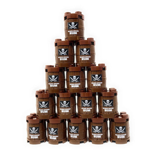  Lego Barrel Pirate Rum Keg With Authentic Pirate Print -  ToylandEU™
