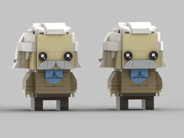  Lego Building Set Albert Einstein Edition Chalkboard -  ToylandEU™