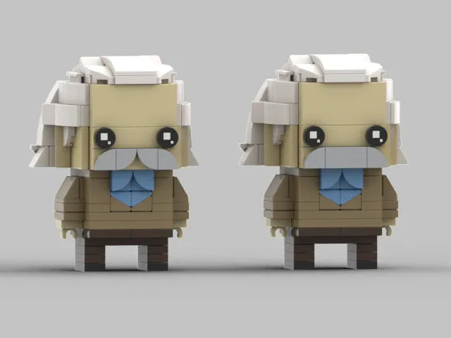 Lego Building Set Albert Einstein Edition With Chalkboard Tile - ToylandEU