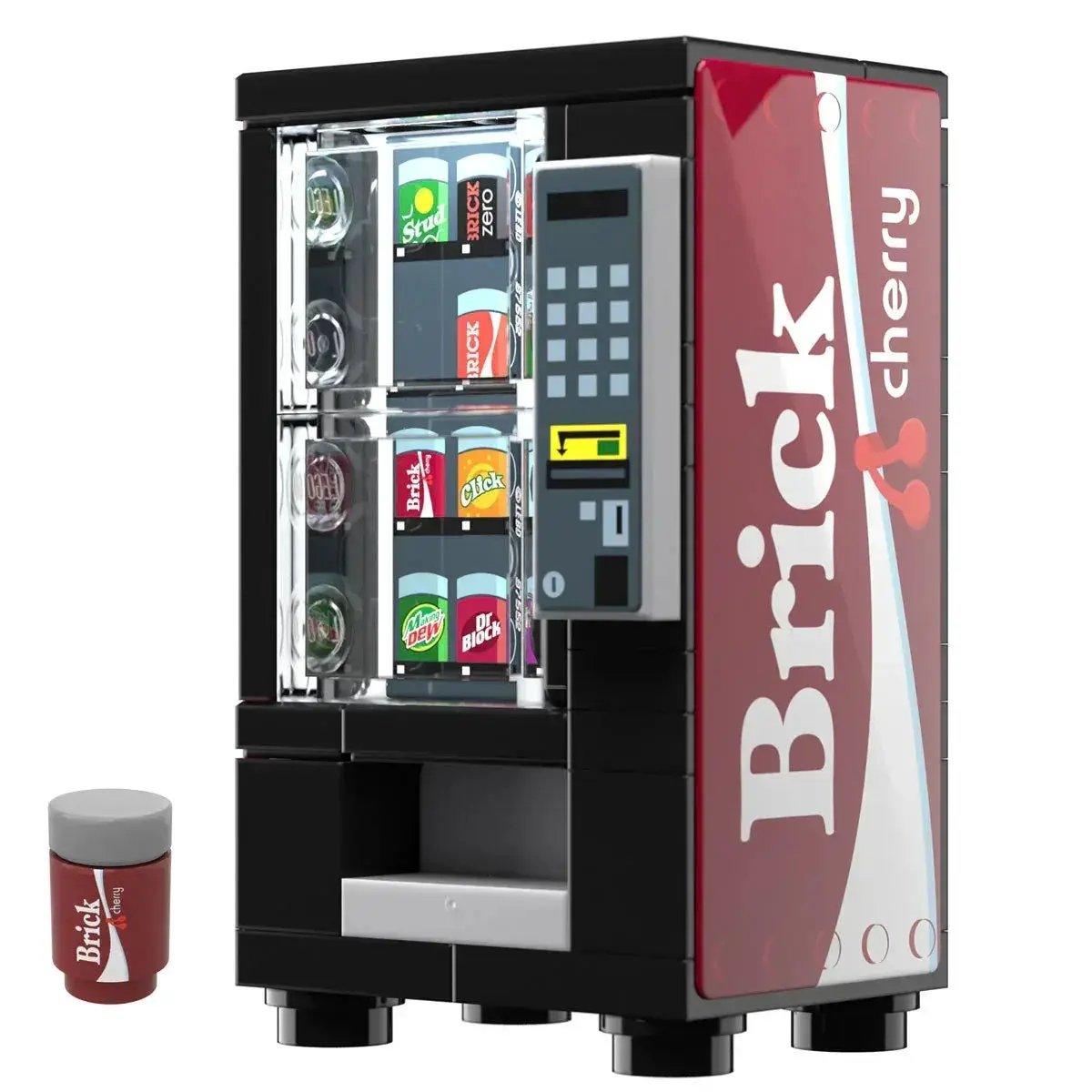  Lego Cherry Cola Vending Machine Custom Printed Can -  ToylandEU™