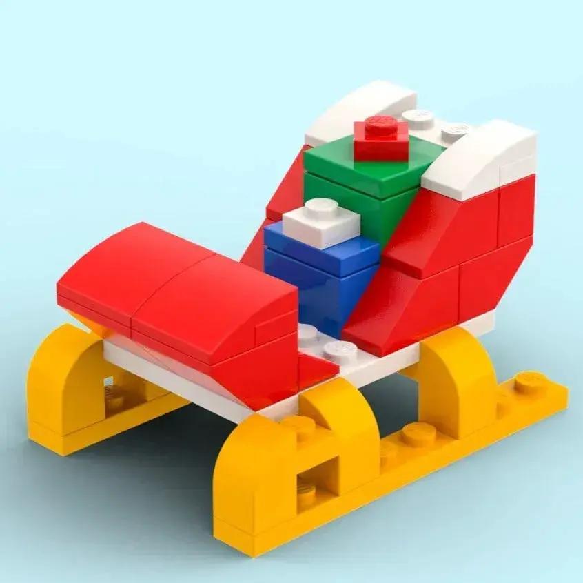  Lego Christmas Santa Sleigh Set With Instructions -  ToylandEU™