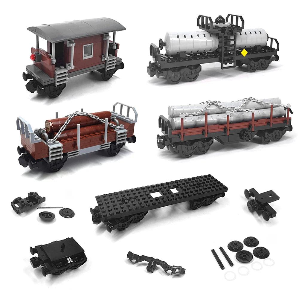  Lego City Train Blocks | Carriage Set | Toylandeu™ 