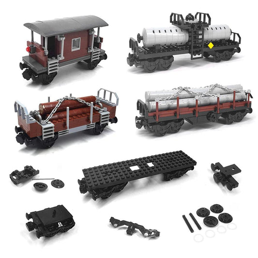  Lego City Train Blocks | Carriage Set | Toylandeu™ 