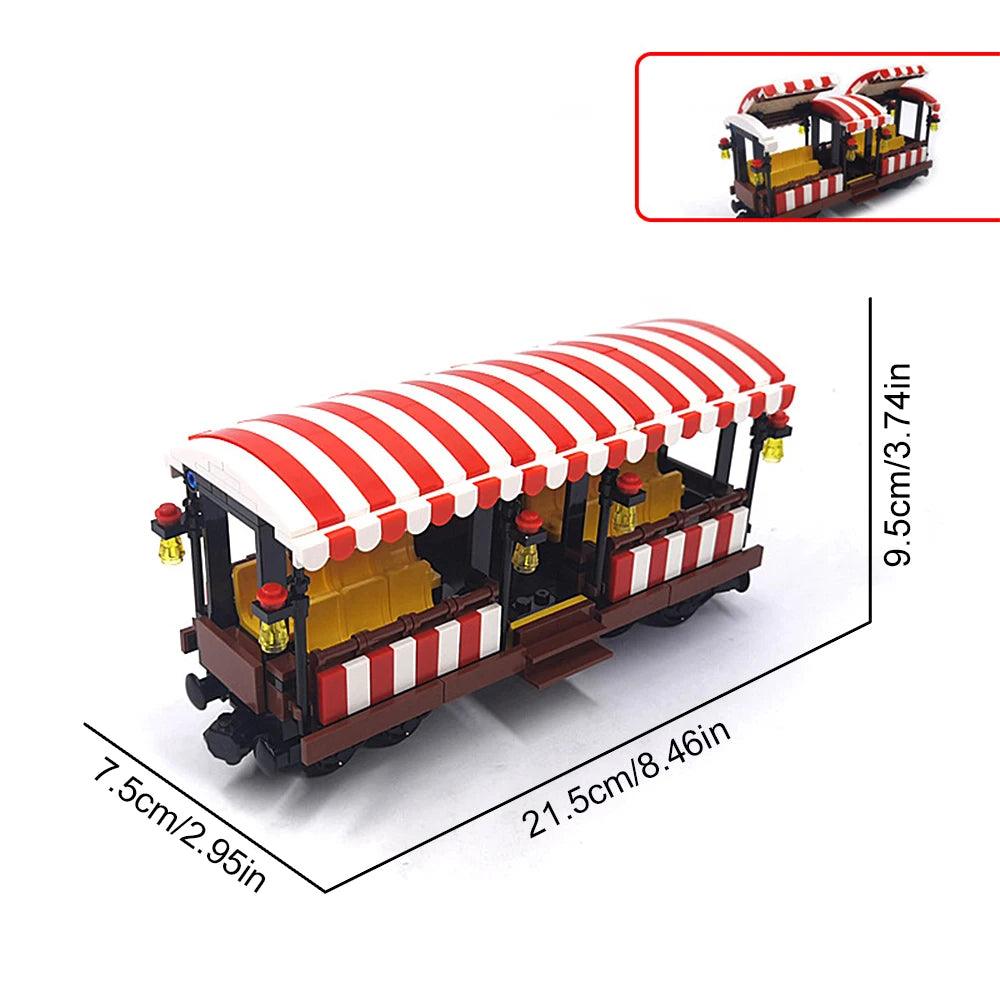  Lego City Train Blocks | Carriage Set | Toylandeu™ 
