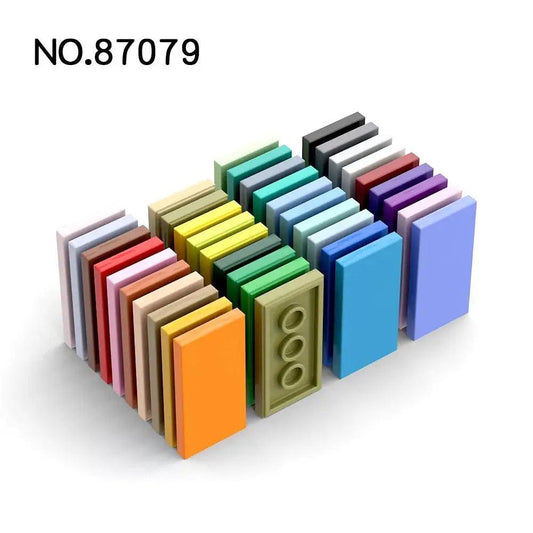  Lego Compatible 2x4 Groove Tile Building Blocks Set -  ToylandEU™