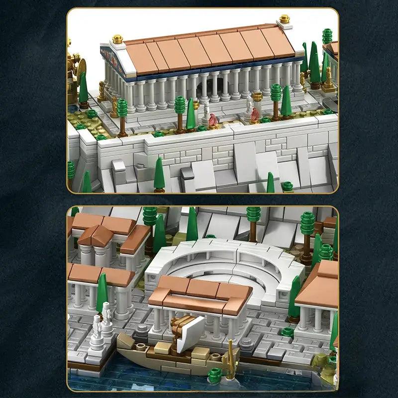  Lego Compatible Acropolis Architecture Sets Educational -  ToylandEU™