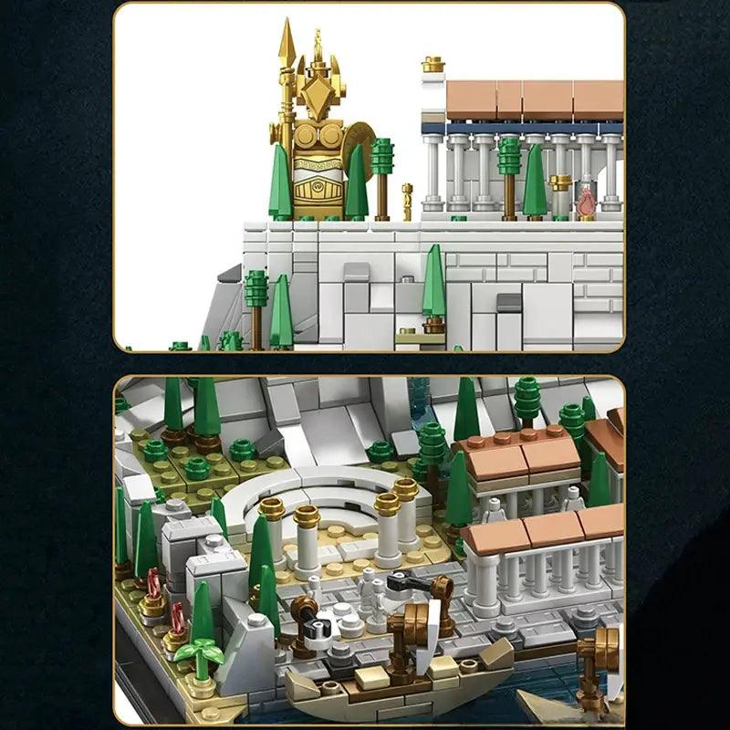  Lego Compatible Acropolis Architecture Sets Educational -  ToylandEU™