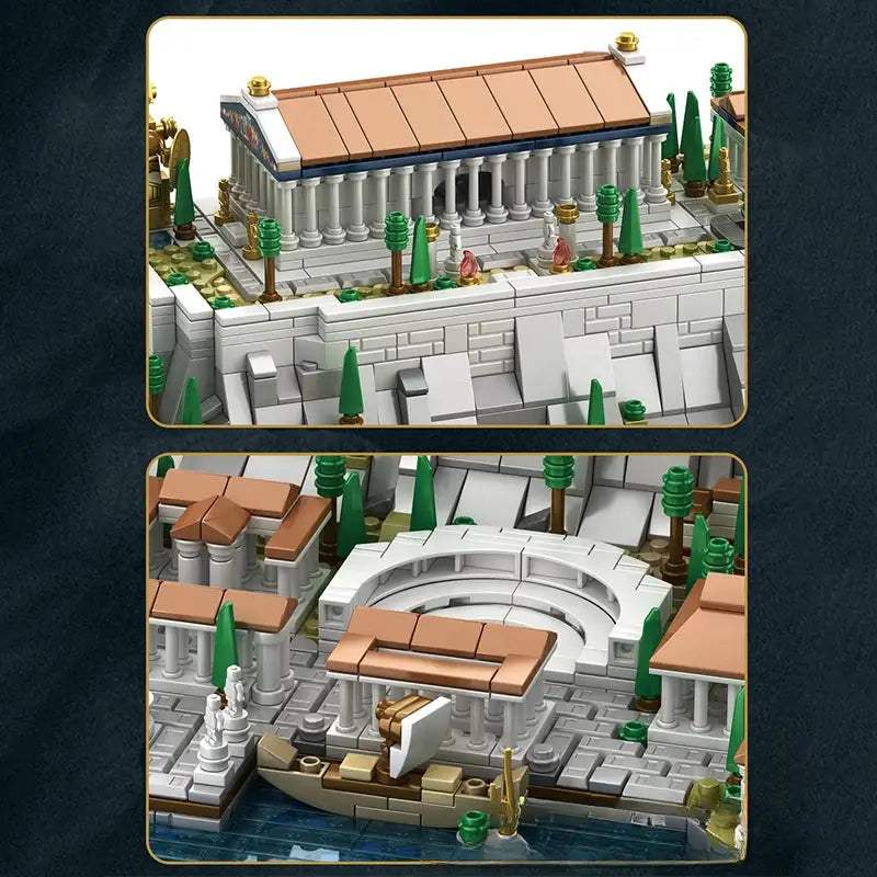  Lego Compatible Acropolis Architecture Sets Educational -  ToylandEU™