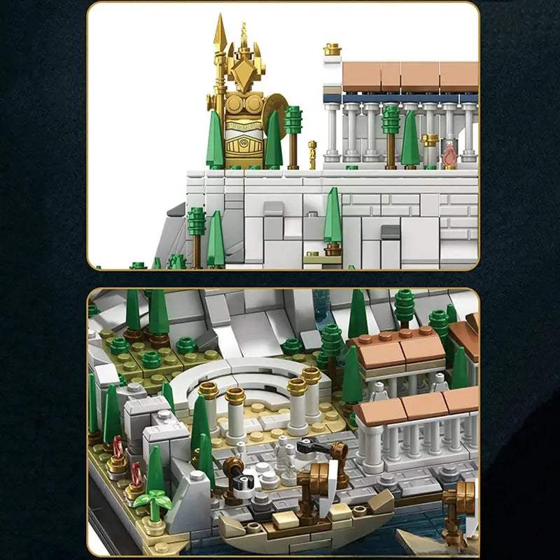  Lego Compatible Acropolis Architecture Sets Educational -  ToylandEU™