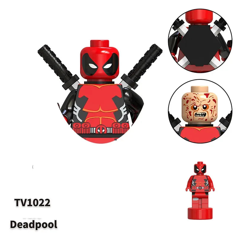 Lego Compatible Anime Hero Mini Figures Building Blocks Gift - ToylandEU