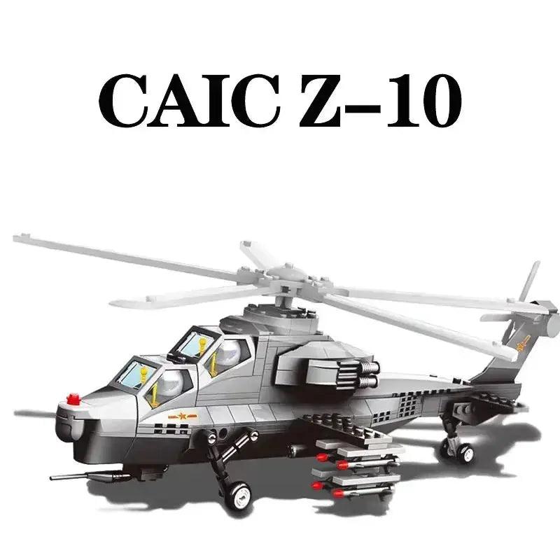  Lego Compatible Apache Helicopter Building Blocks Edu -  ToylandEU™
