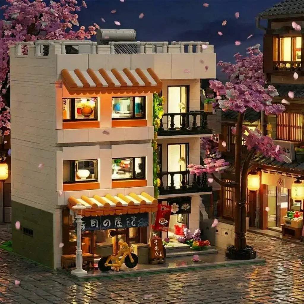 Lego Compatible Architecture Building Block Set With Lighting - ToylandEU