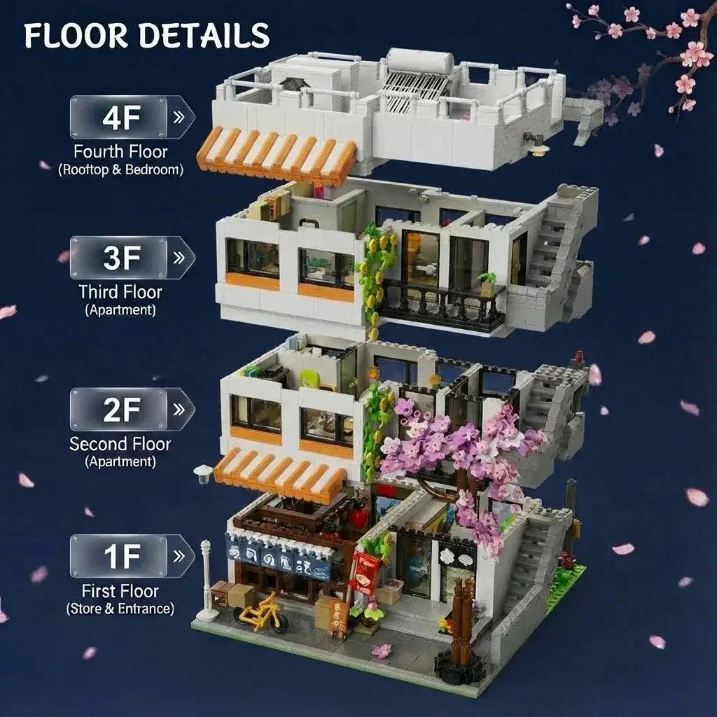  Lego Compatible Architecture Building Set With Lighting -  ToylandEU™