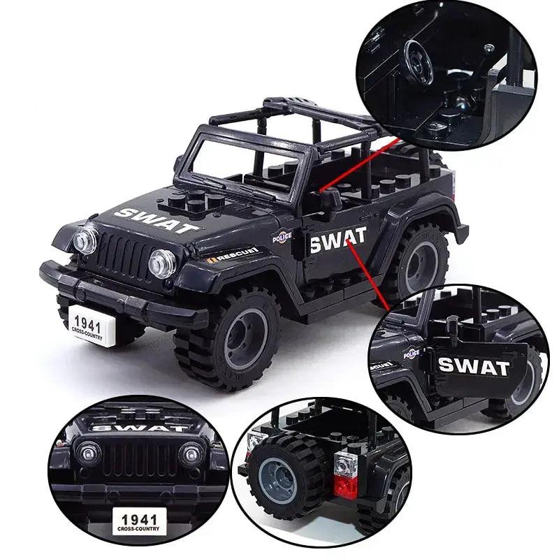  Lego Compatible Army Vehicle Set for Boys CE Certified -  ToylandEU™