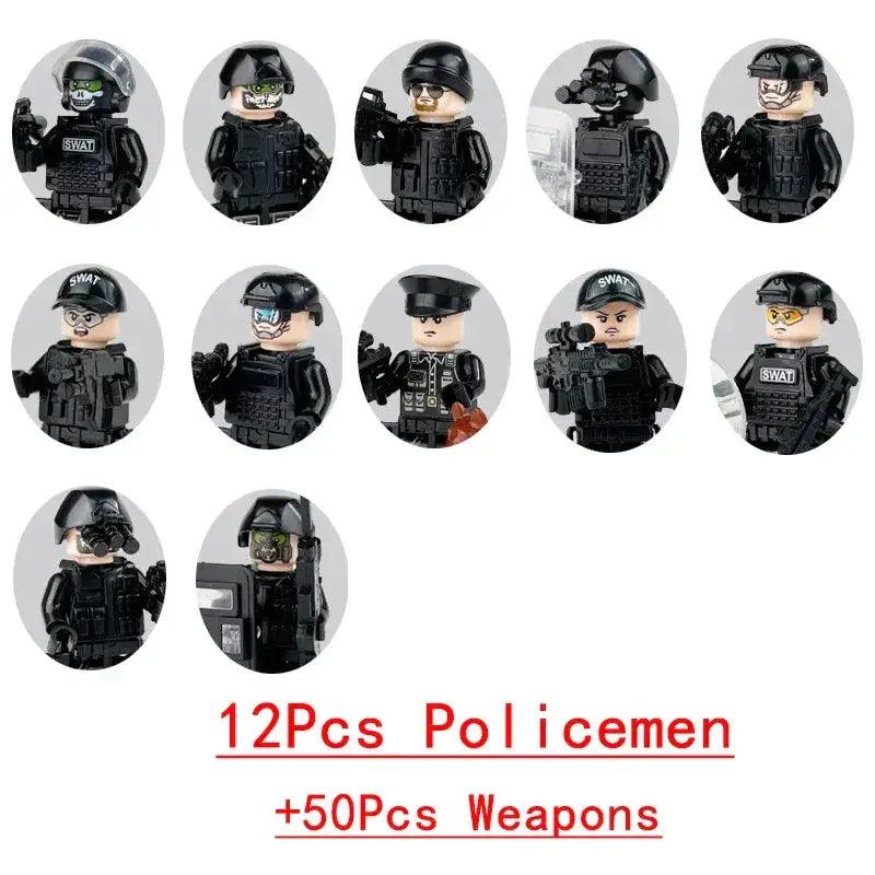  Lego Compatible Army Vehicle Set for Boys CE Certified -  ToylandEU™