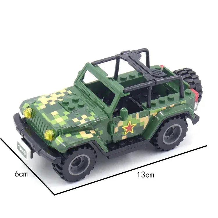  Lego Compatible Army Vehicle Set for Boys CE Certified -  ToylandEU™