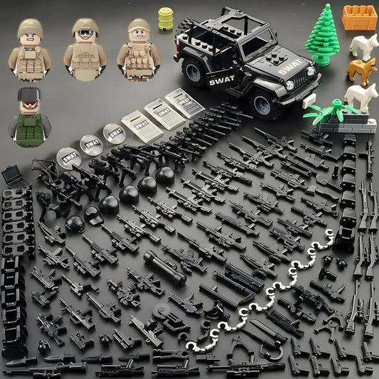  Lego Compatible Army Vehicle Set for Boys CE Certified -  ToylandEU™