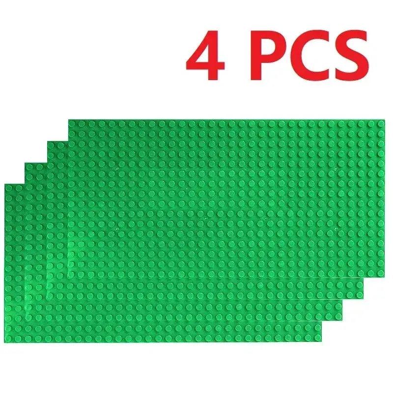  Lego Compatible Baseplates 4 Pack 32x32 City Building -  ToylandEU™