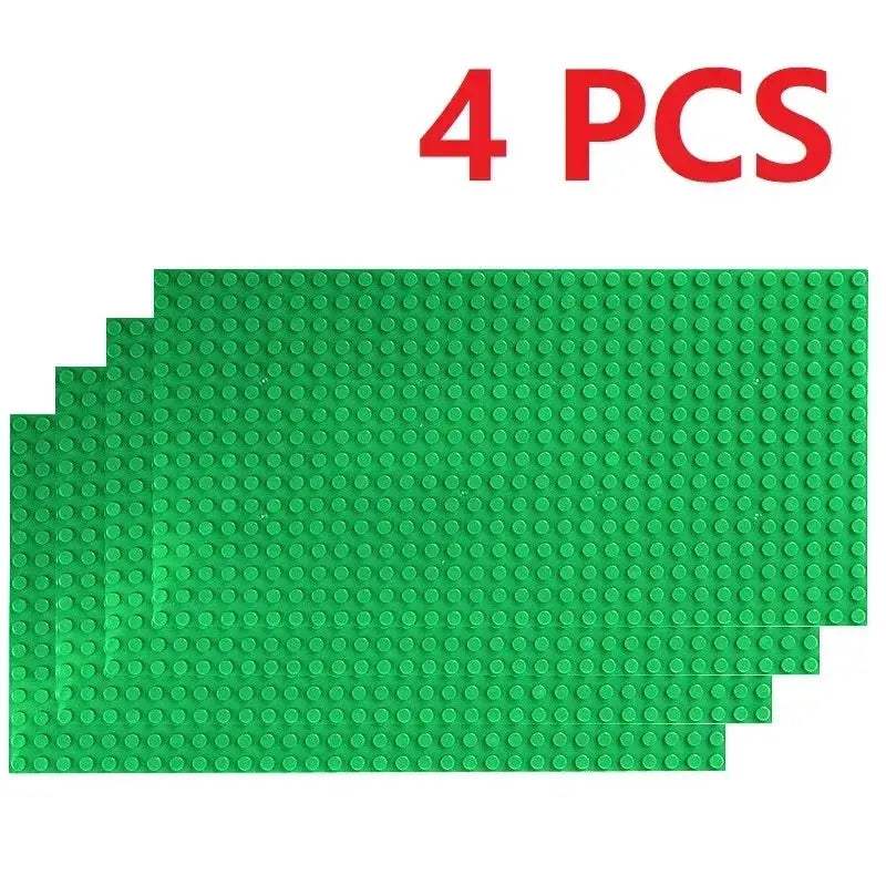  Lego Compatible Baseplates 4 Pack 32x32 City Building -  ToylandEU™