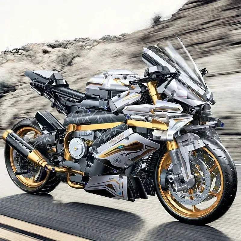  Lego Compatible Motorcycle Building Block M1000RR Gift Ready -  ToylandEU™