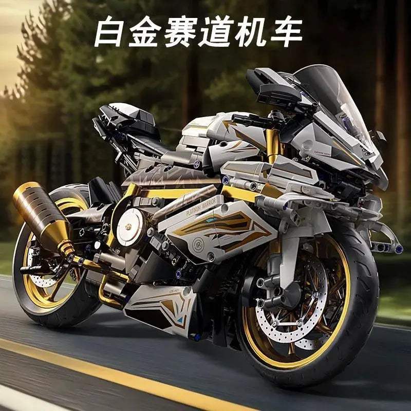  Lego Compatible Motorcycle Building Block M1000RR Gift Ready -  ToylandEU™