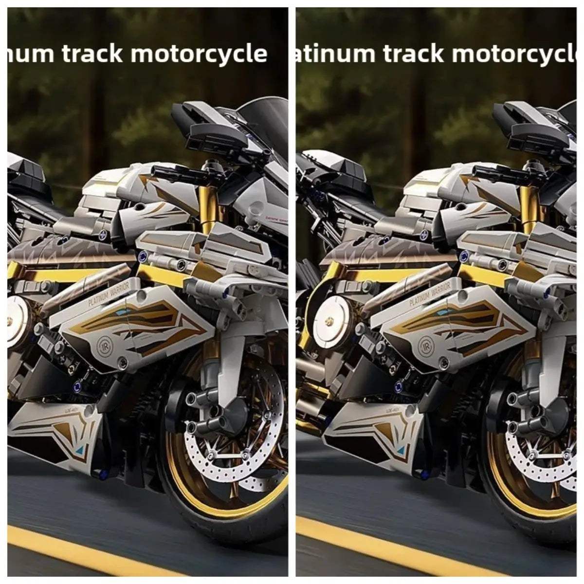  Lego Compatible Motorcycle Building Block M1000RR Gift Ready -  ToylandEU™