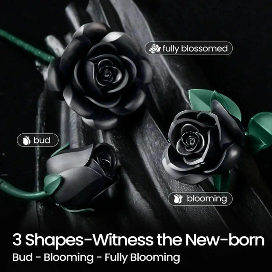  Lego Compatible Black Rose Bouquet Building Block Set -  ToylandEU™