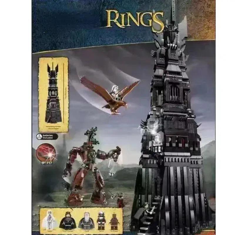  Lego Compatible Black Tower Build Kit Deluxe -  ToylandEU™