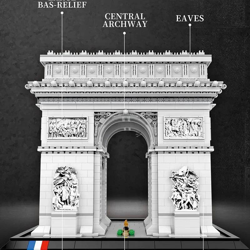 Lego Compatible Blocks | Arc De Triomphe | Toylandeu™