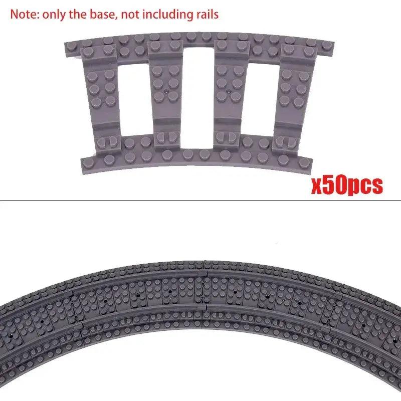  Lego Compatible Blocks Durable Train Tracks Crossing -  ToylandEU™
