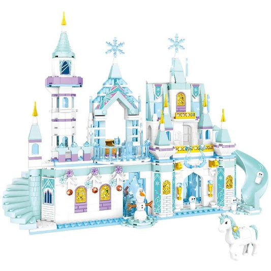  Lego Compatible Blocks | Frozen Ice Castle | Toylandeu™ 