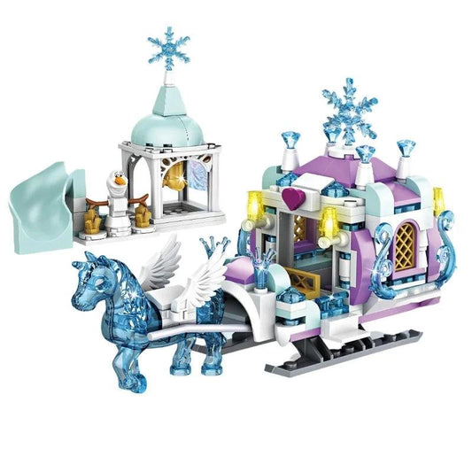  Lego Compatible Blocks | Frozen Ice Castle | Toylandeu™ 