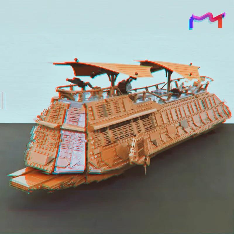 Lego Compatible Blocks | Jabba Sail Barge | Toylandeu™