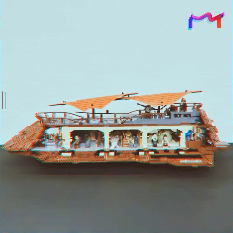 Lego Compatible Blocks | Jabba Sail Barge | Toylandeu™
