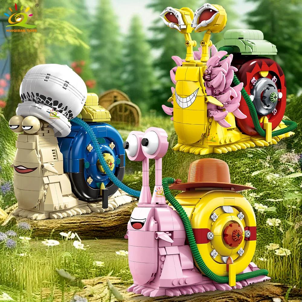  Lego Compatible Blocks | Snail Model | Toylandeu™ 