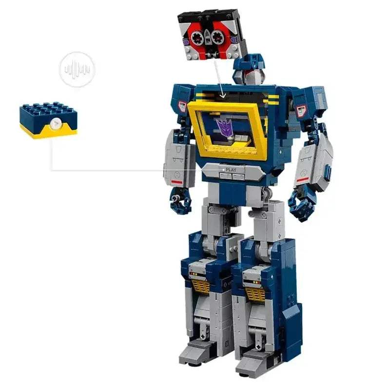 Lego Compatible Blue Robot Building Blocks Collectors Edition - ToylandEU