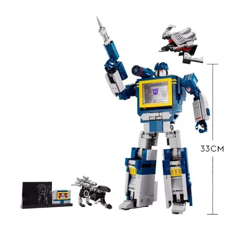 Lego Compatible Blue Robot Building Blocks Collectors Edition - ToylandEU