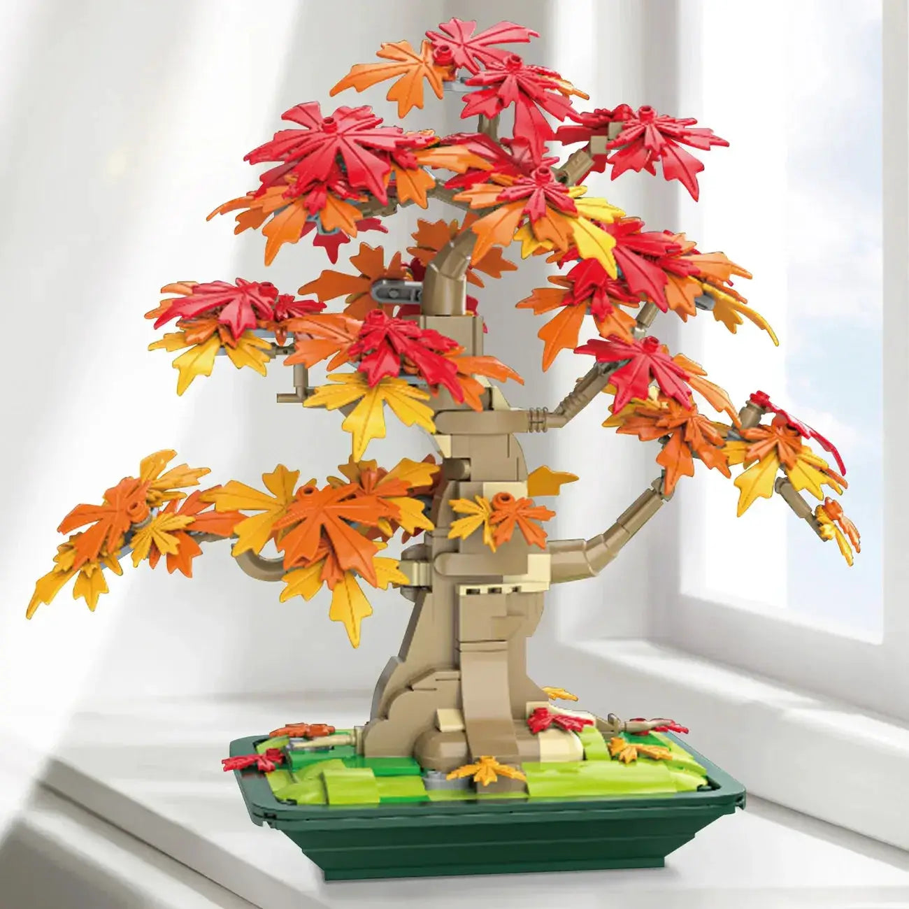Lego Compatible Bonsai Maple Tree Kit For Home Decor - ToylandEU