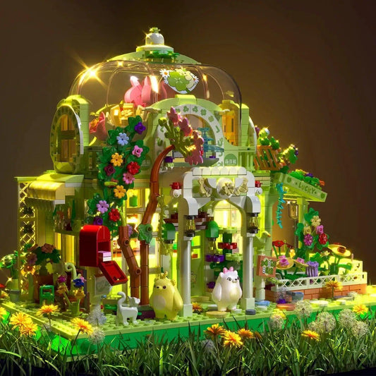 Lego Compatible Botanical Garden Blocks Set Cute Bear -  ToylandEU™