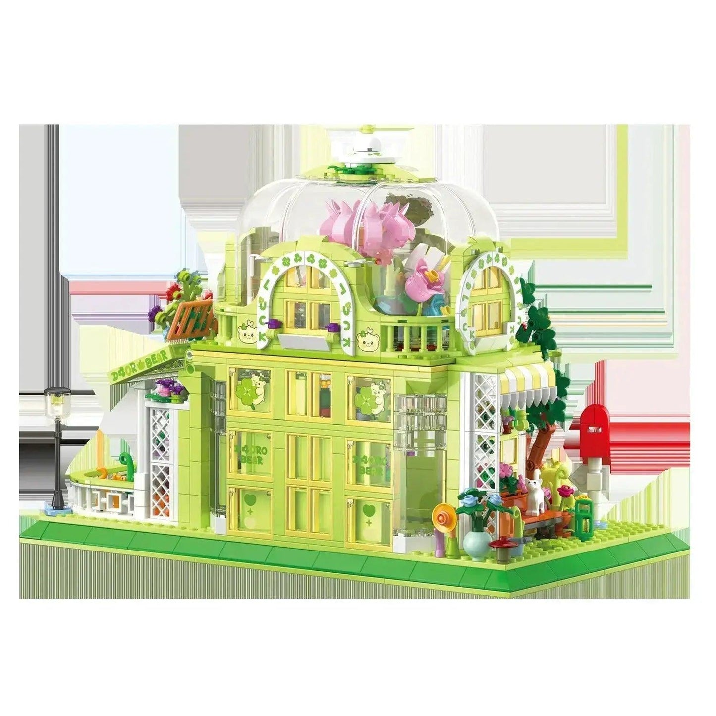  Lego Compatible Botanical Garden Blocks Set Cute Bear -  ToylandEU™