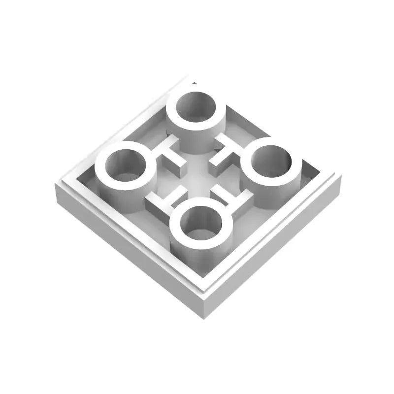  Lego Compatible Bricks | 2x2 Inverted Tile | Toylandeu™ 