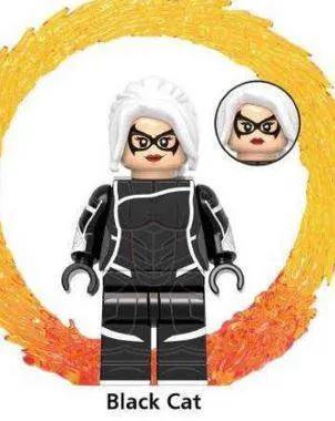  Lego Compatible Building Block Figure Black Cat Durable -  ToylandEU™