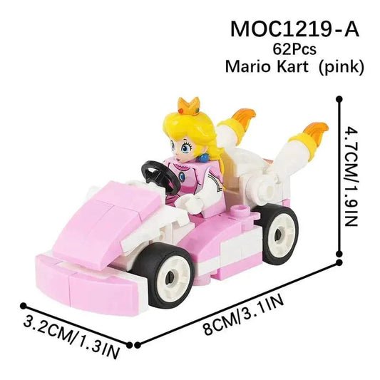  Lego Compatible Building Block Figure Princess Cart ABS -  ToylandEU™