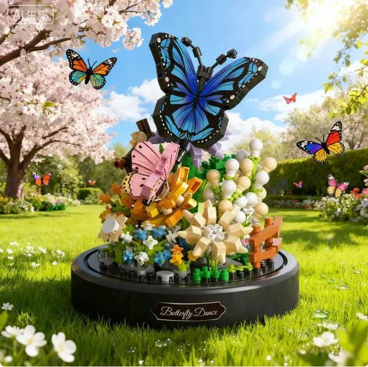  Lego Compatible Building Block Flowers Secret Messages -  ToylandEU™